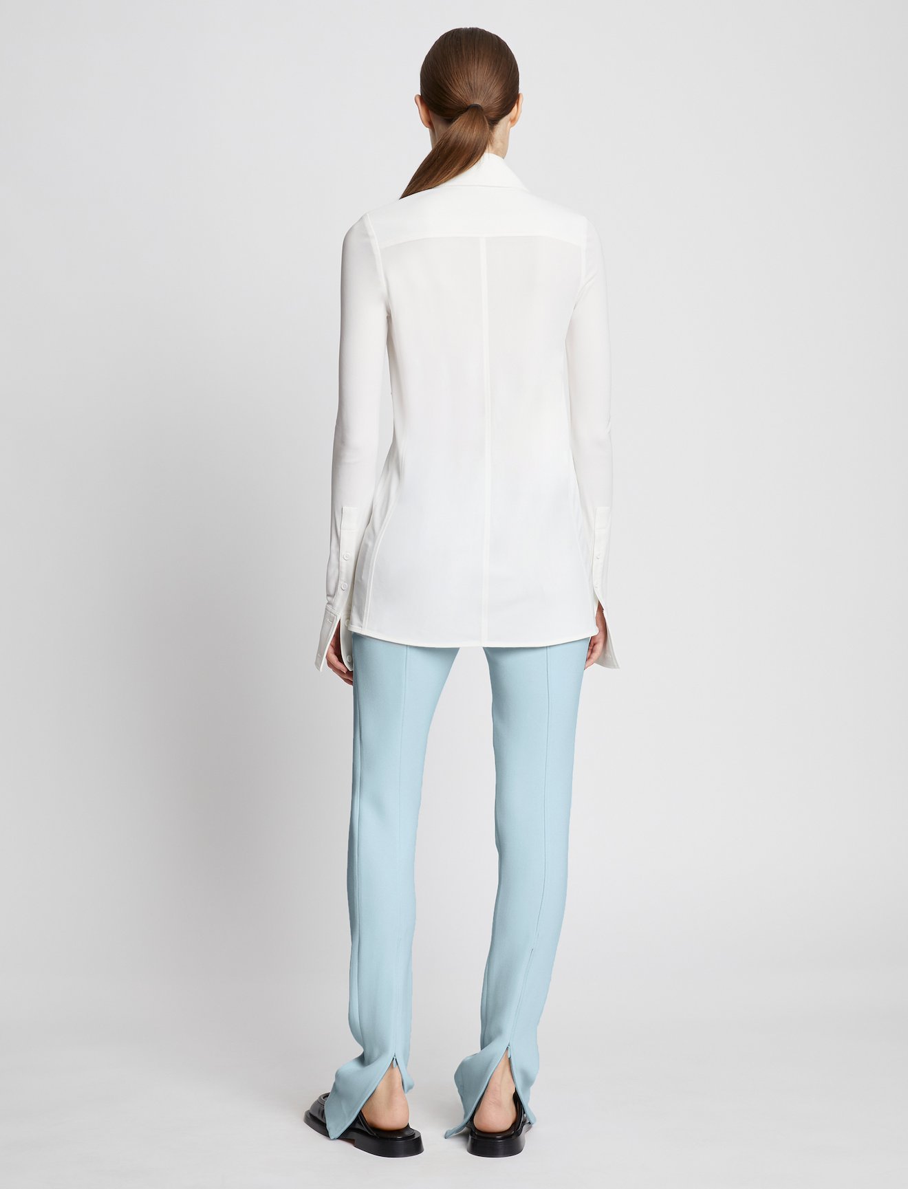 Bi-Stretch Crepe Slim Pants #2