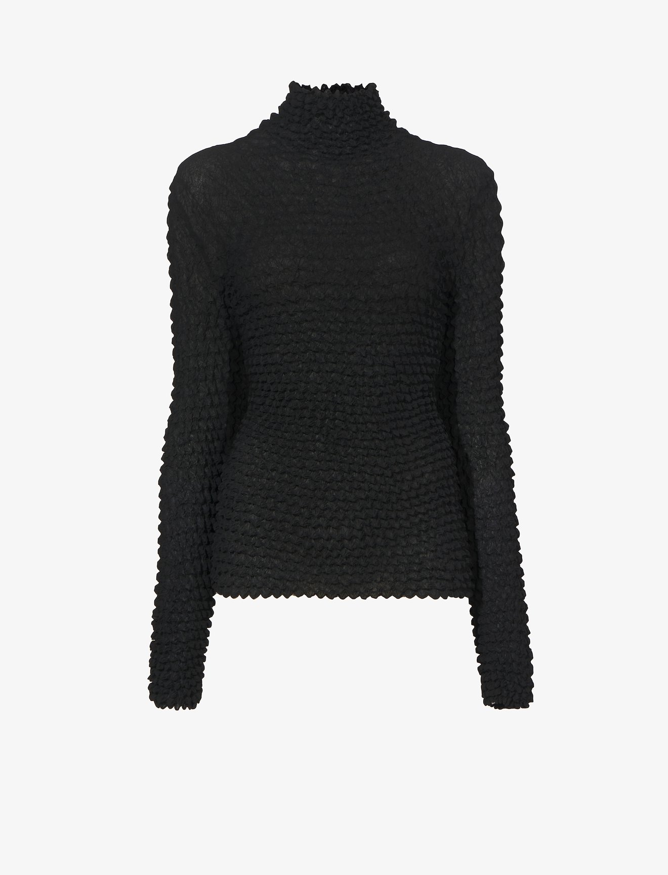 Shibori Turtleneck Top #5