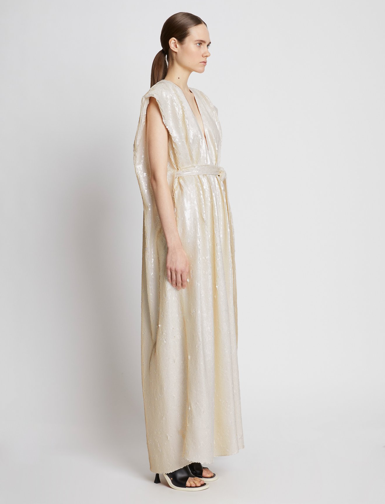 Sequin Cape Dress #1
