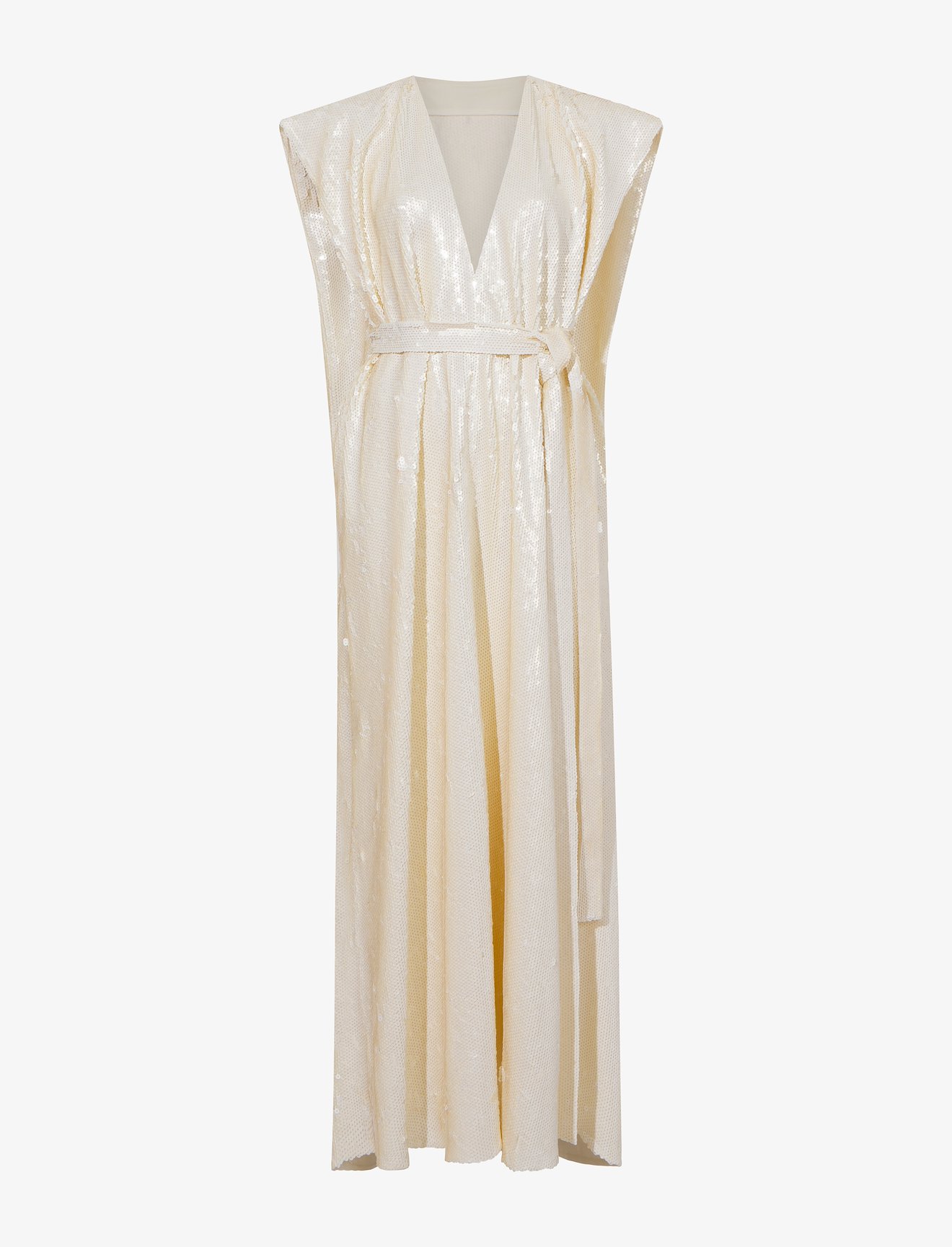 Sequin Cape Dress #4