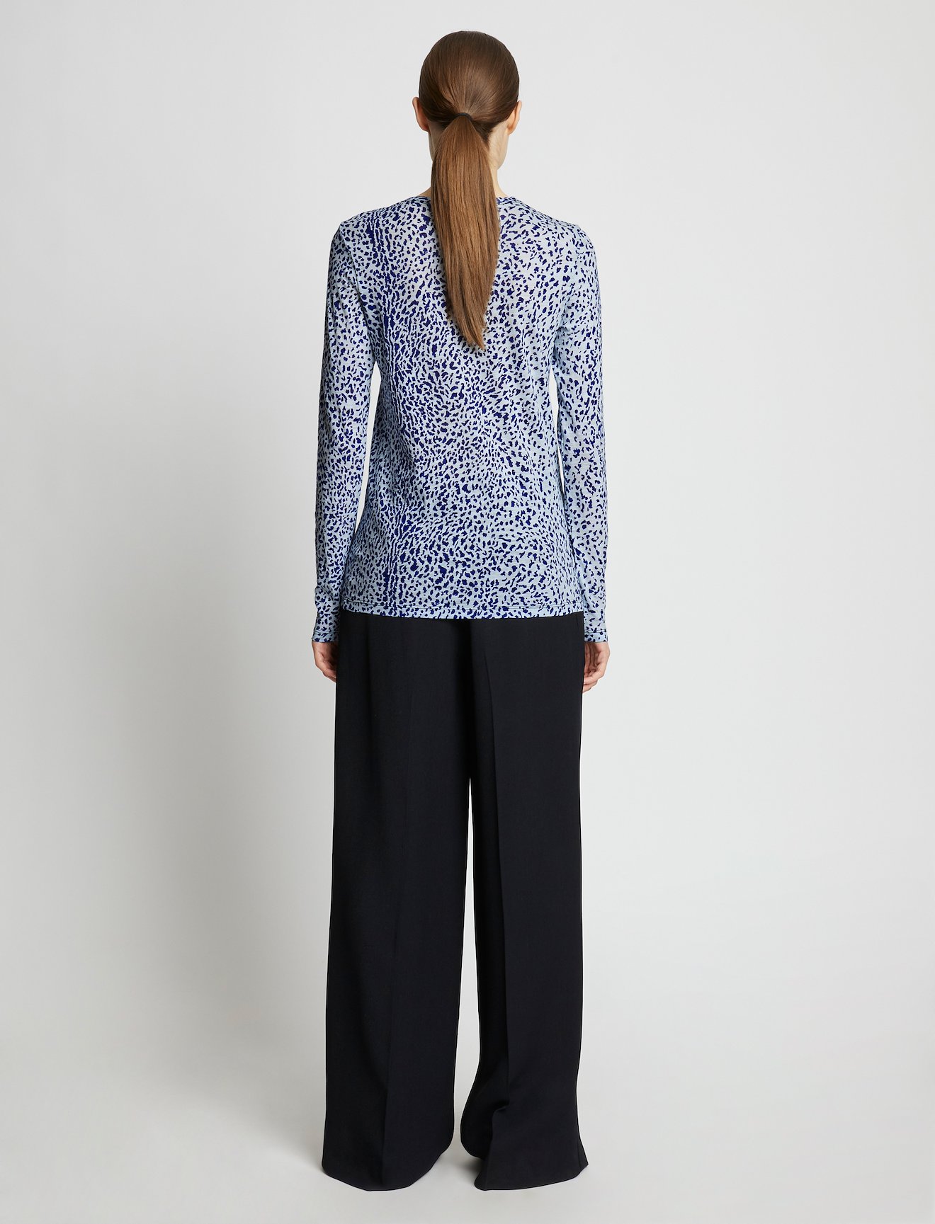 Printed Cheetah Long Sleeve T-Shirt #3