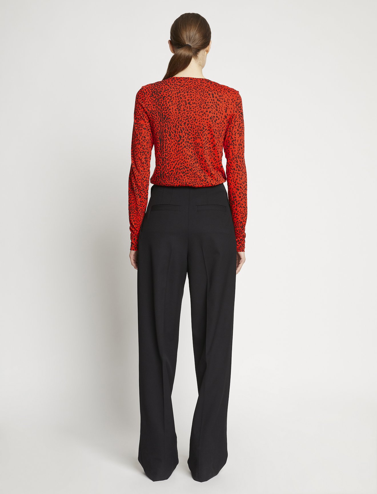 Printed Cheetah Long Sleeve T-Shirt #3