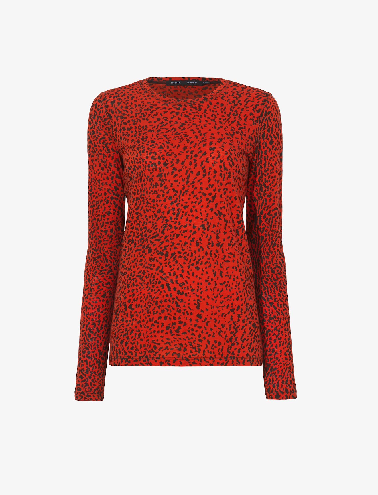 Printed Cheetah Long Sleeve T-Shirt #5
