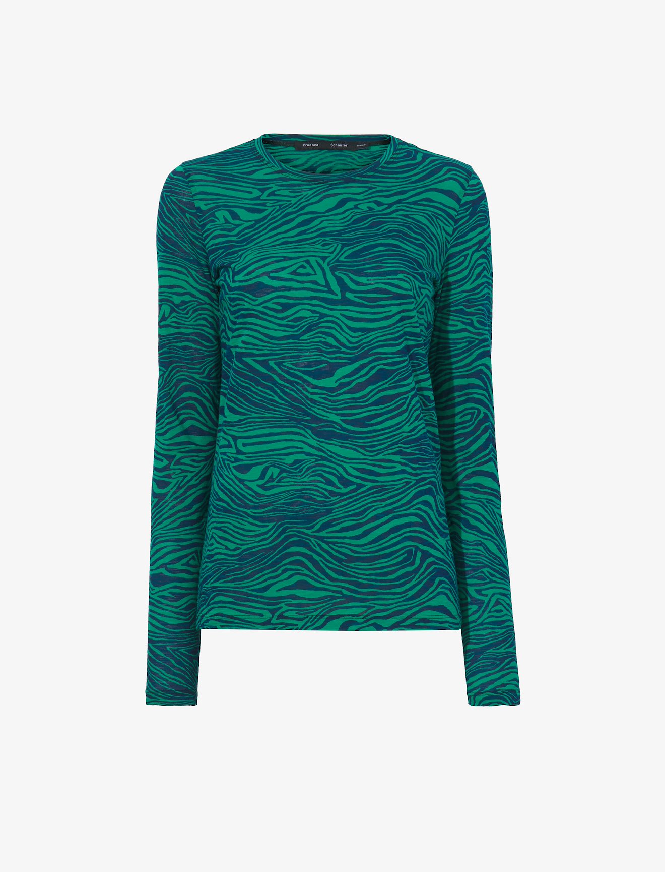 Zebra Print Long Sleeve T-Shirt #5