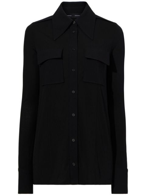 Proenza Schouler pointed-collar button-up shirt Women