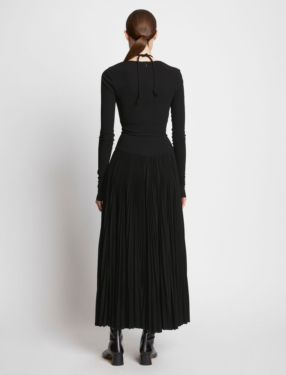 How to buy affordable Proenza Schouler pleated halter-neck jersey dress Women