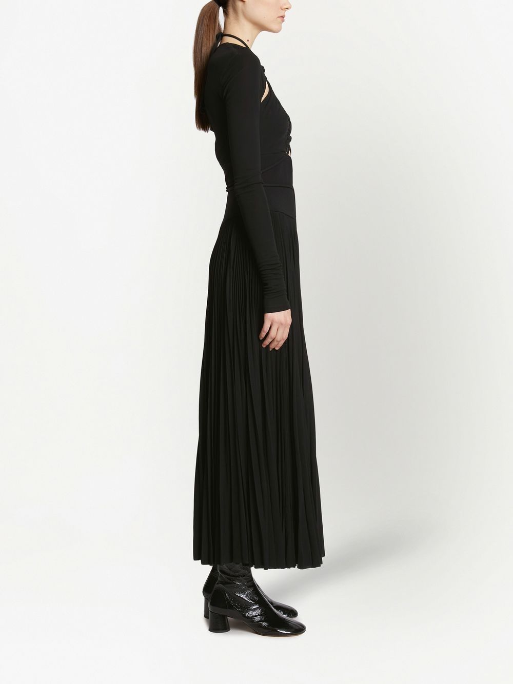 How to buy affordable Proenza Schouler pleated halter-neck jersey dress Women