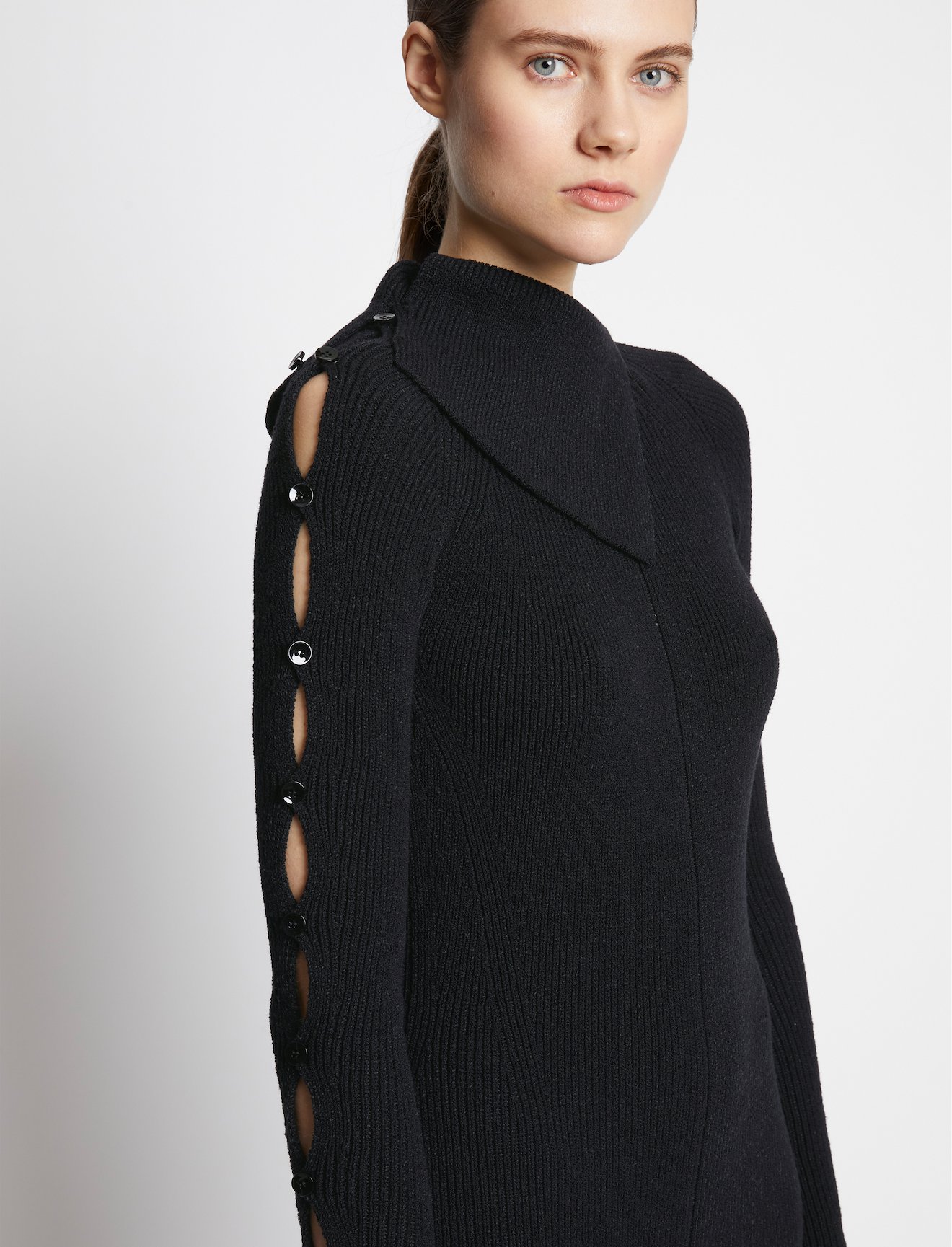 Cotton Rib Knit Dress #3