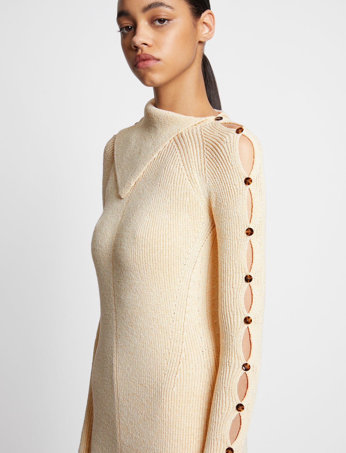 Cotton Rib Knit Dress #3