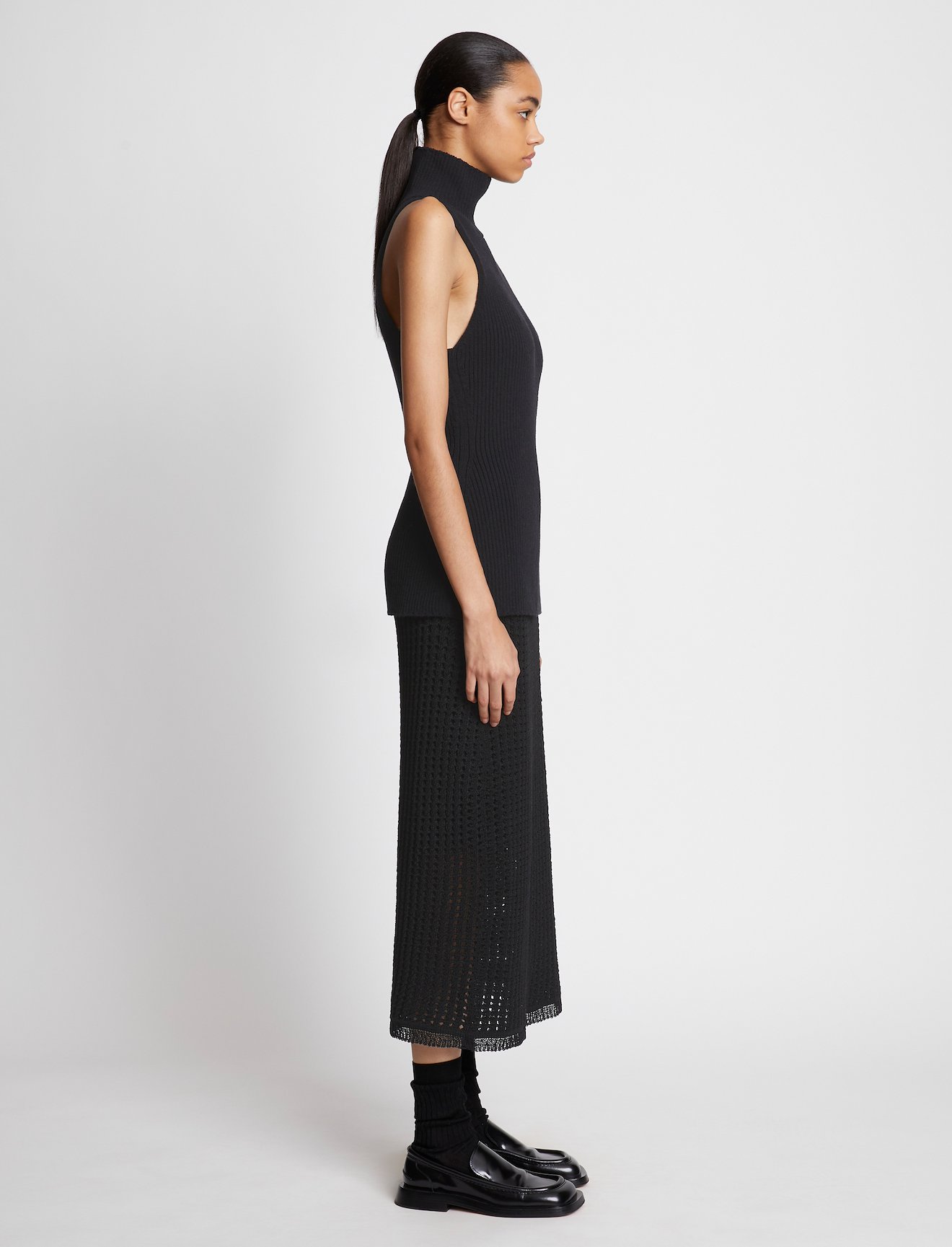 Cotton Rib Sleeveless Tank #2