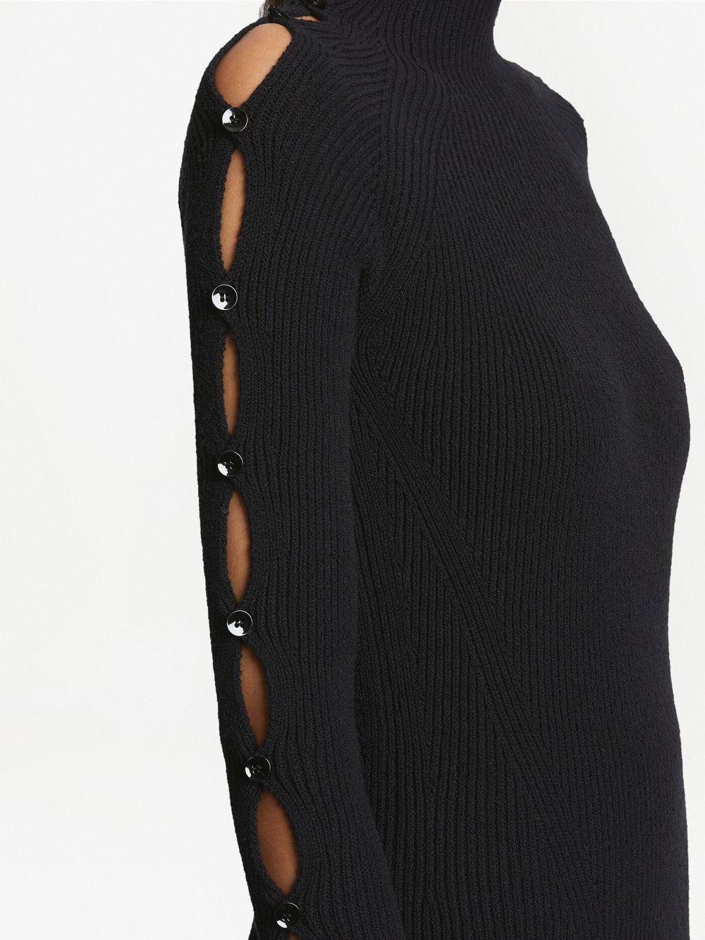 Proenza Schouler micro-rib button-embellished jumper Women