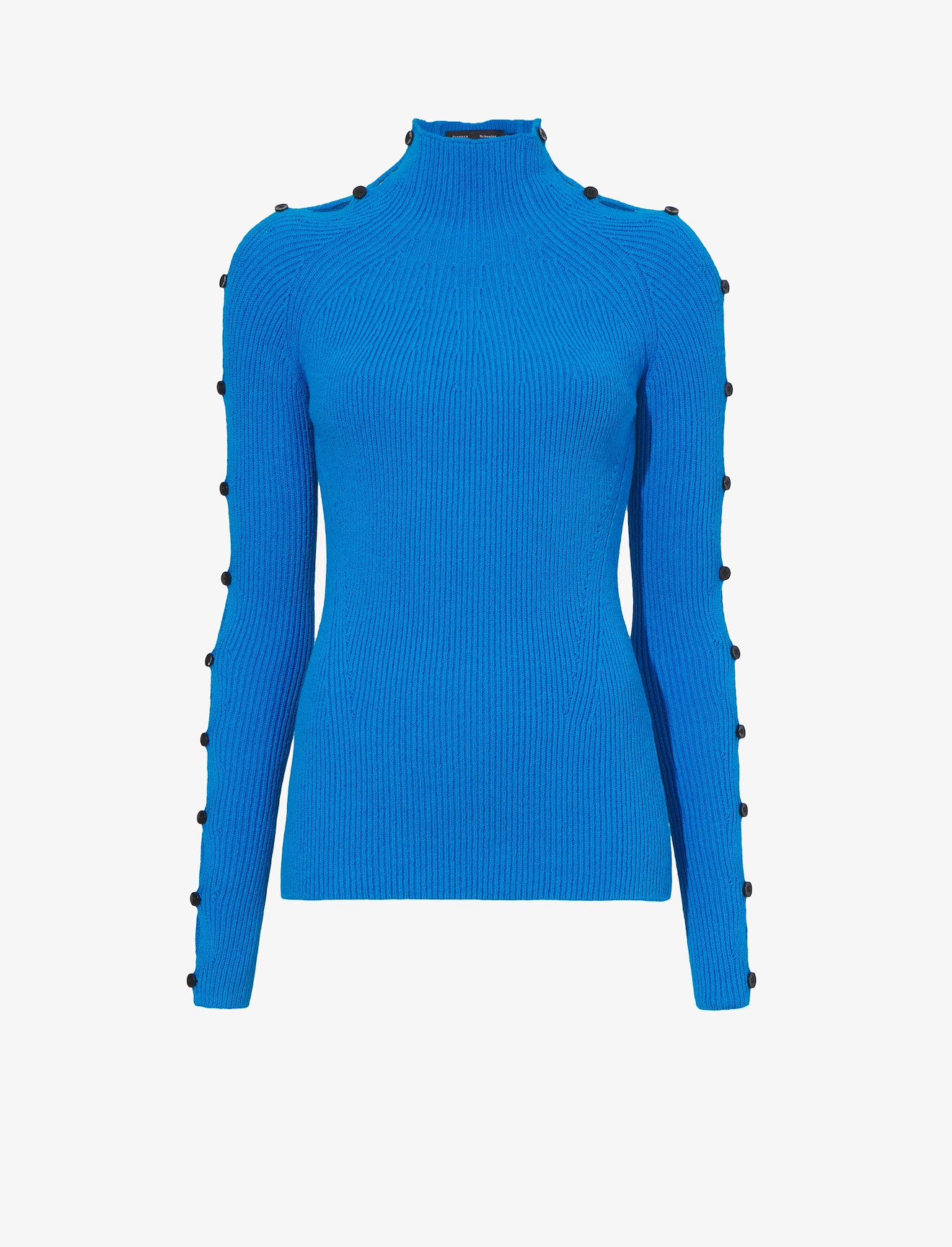 Cotton Rib Turtleneck Sweater #5