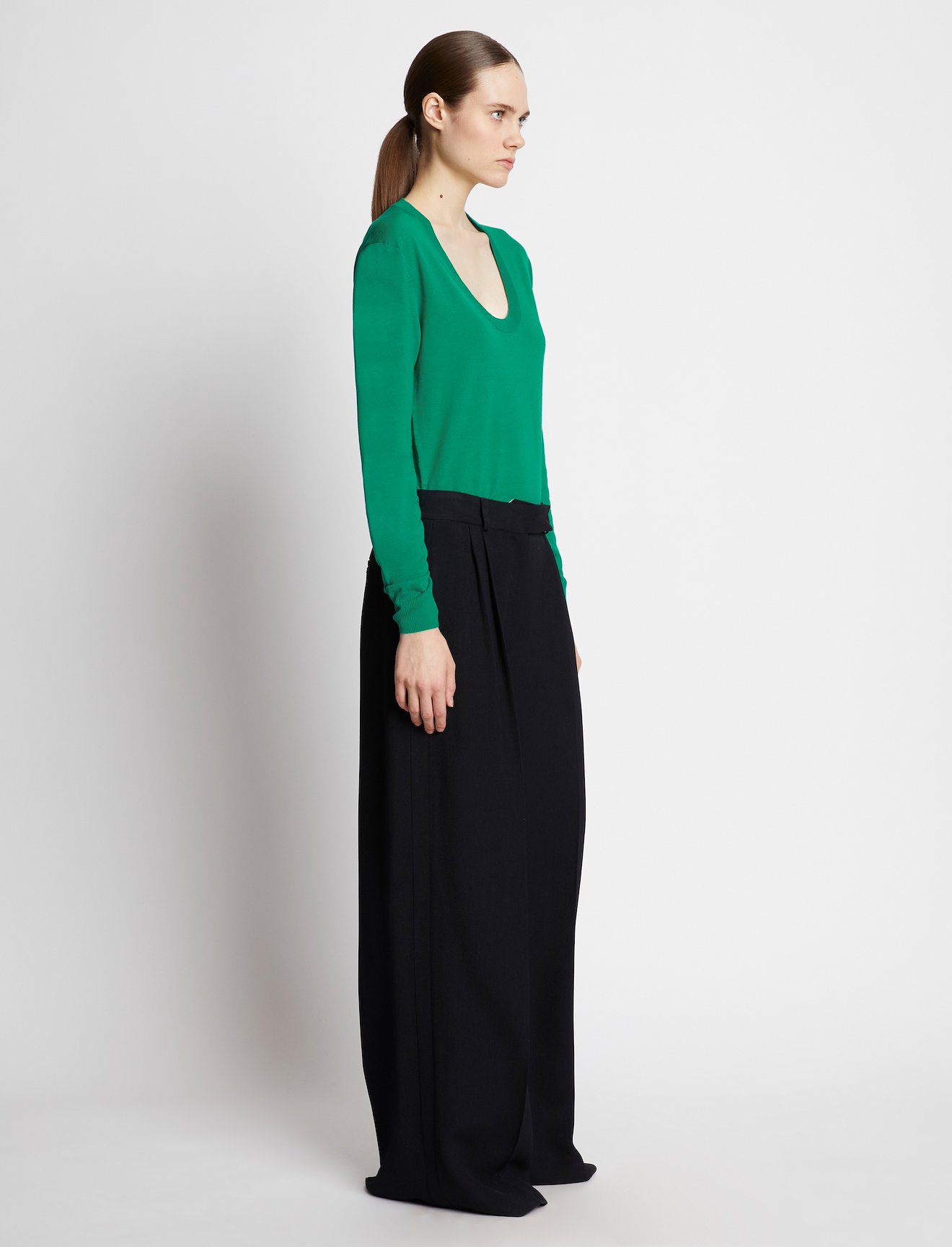 Eco Superfine Merino Scoop Neck Sweater #2