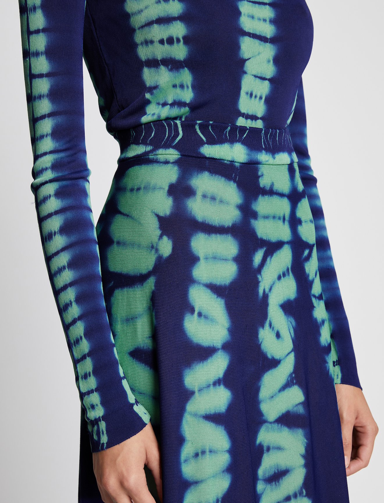 Tie Dye Knit Skirt #3