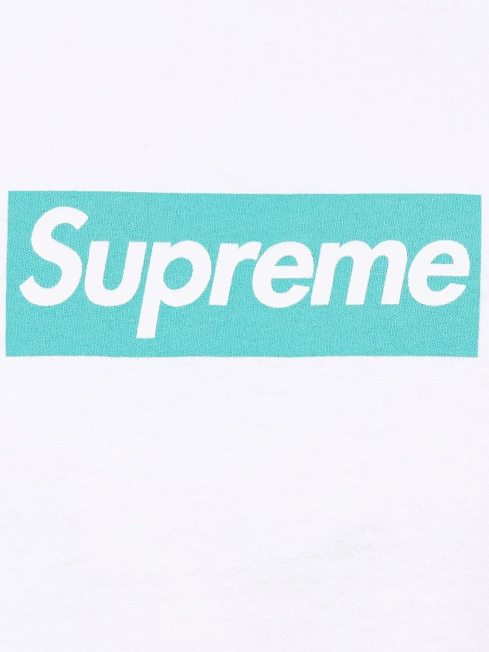 Supreme Supreme X Tiffany & Co Box Logo Tee White