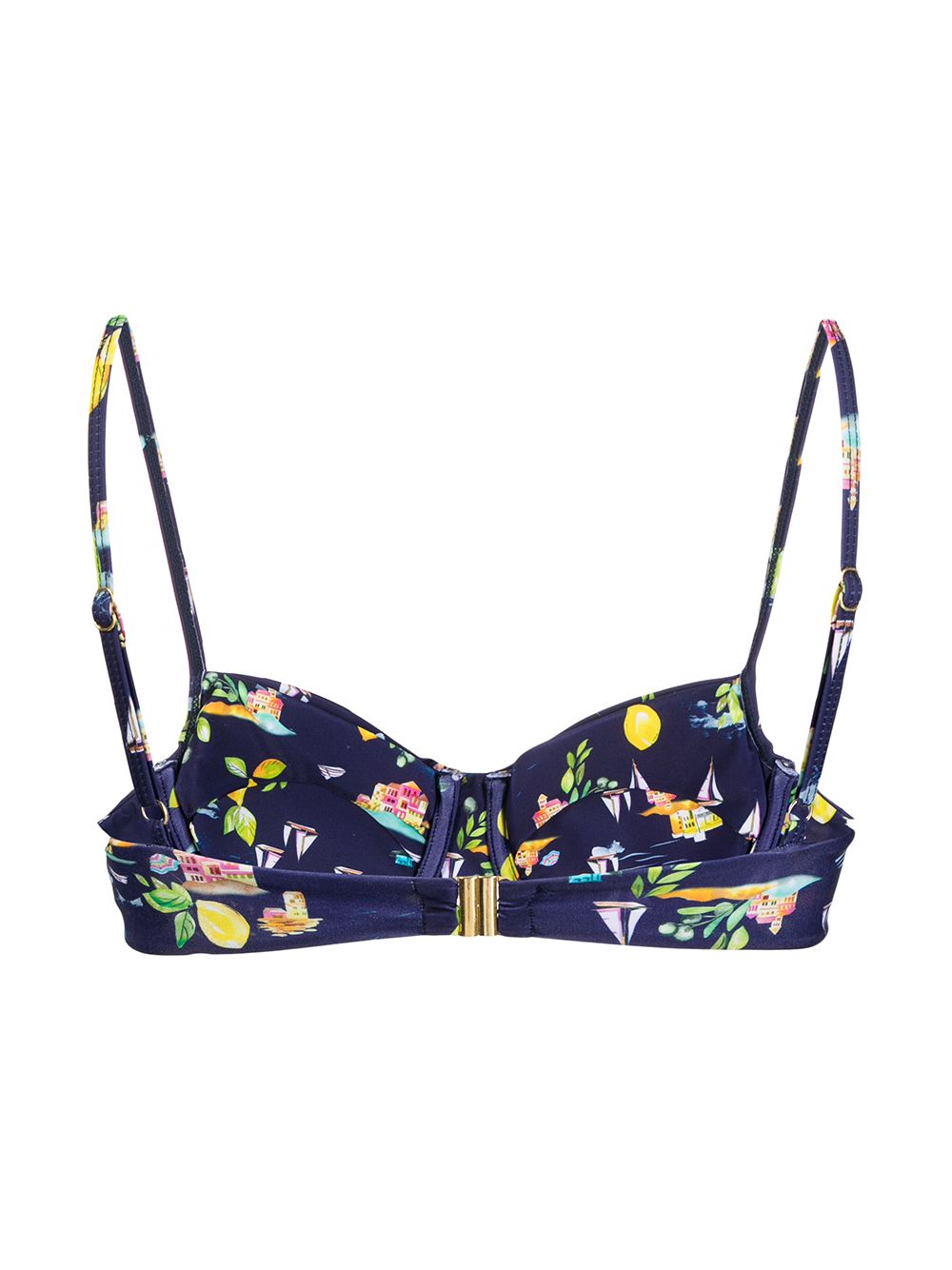 Rebecca Vallance Balconette bikinitop - Blauw