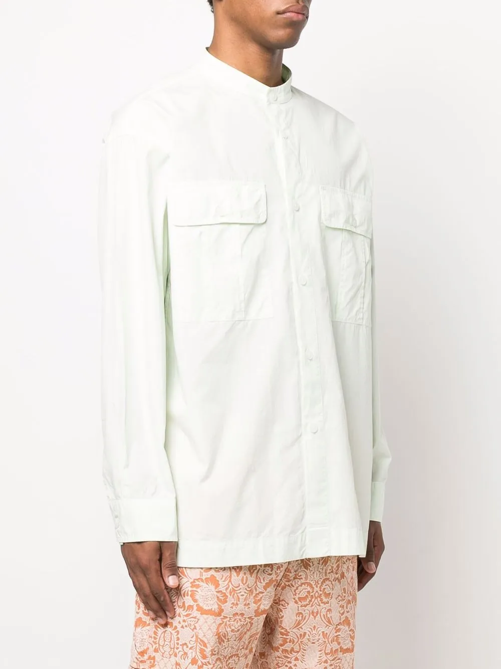 фото Kenzo рубашка с воротником-стойкой