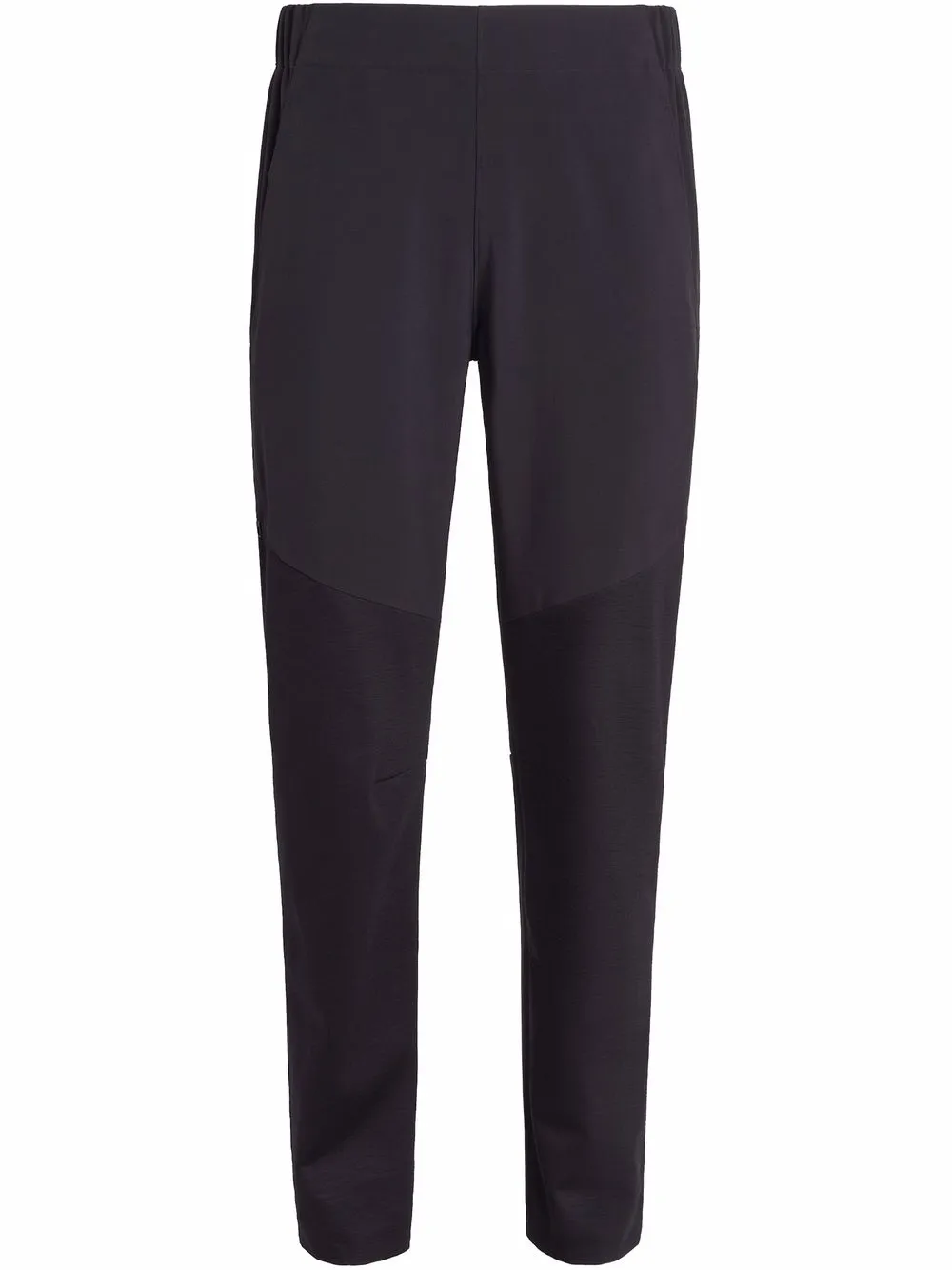 

Zegna slim-fit two-tone trousers - Black