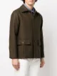 Fortela felted single-breasted jacket