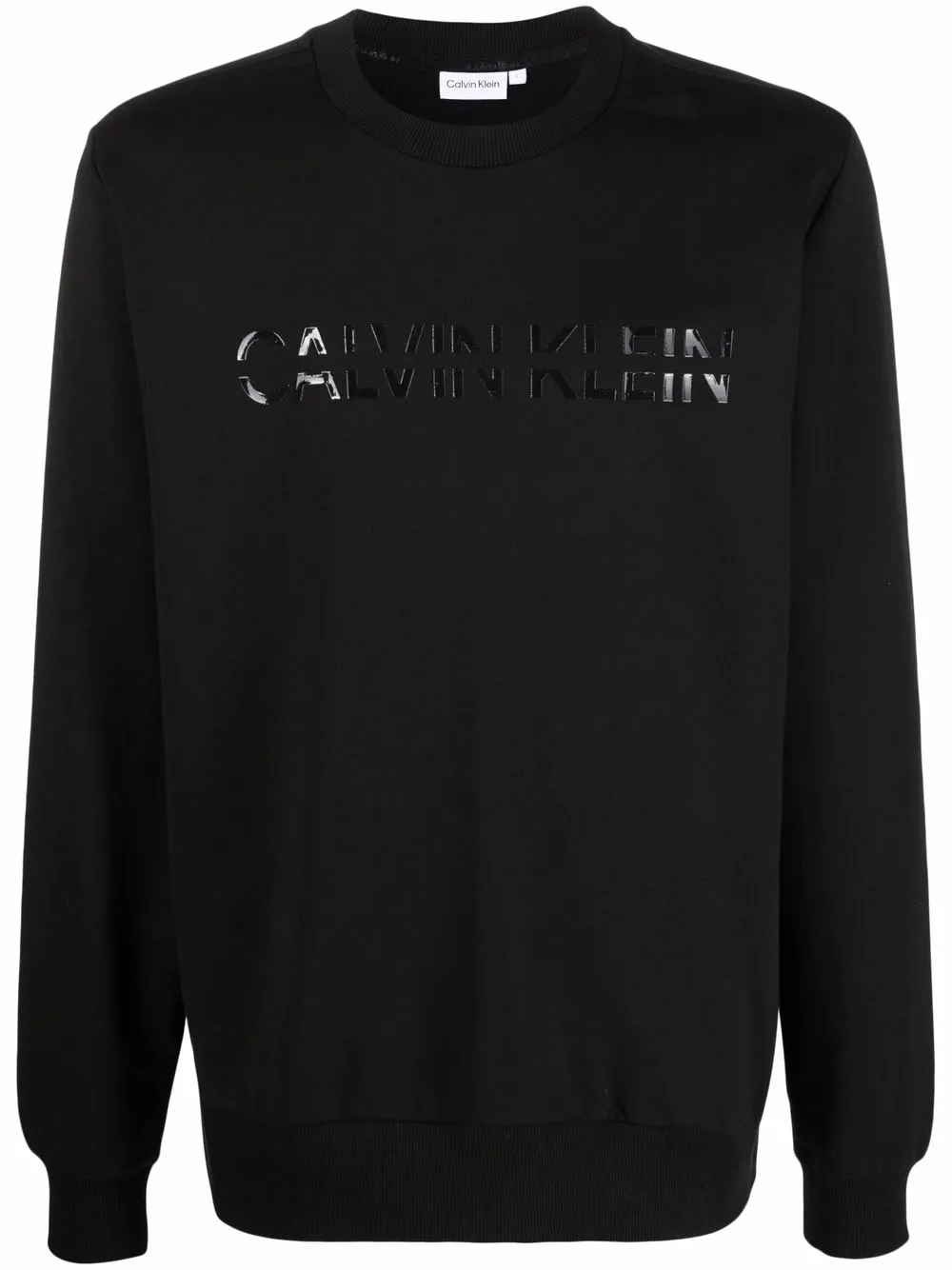 

Calvin Klein sudadera con logo estampado - Negro