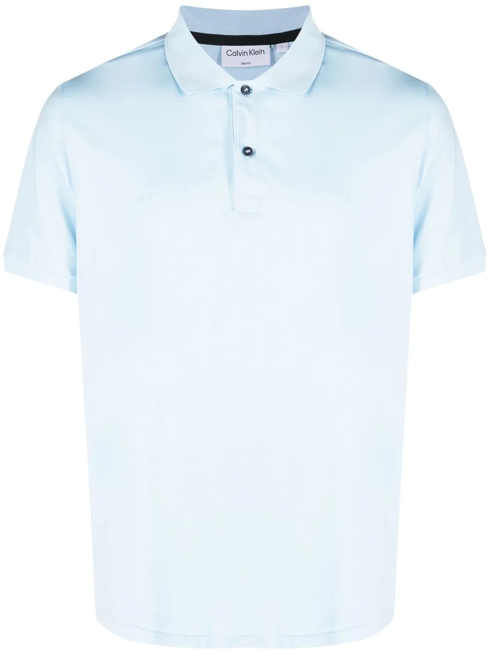 

Calvin Klein playera tipo polo manga corta - Azul