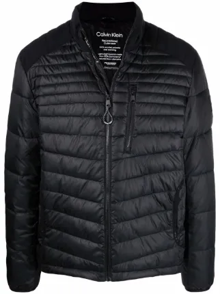 Calvin klein quilted zip 2024 jacket