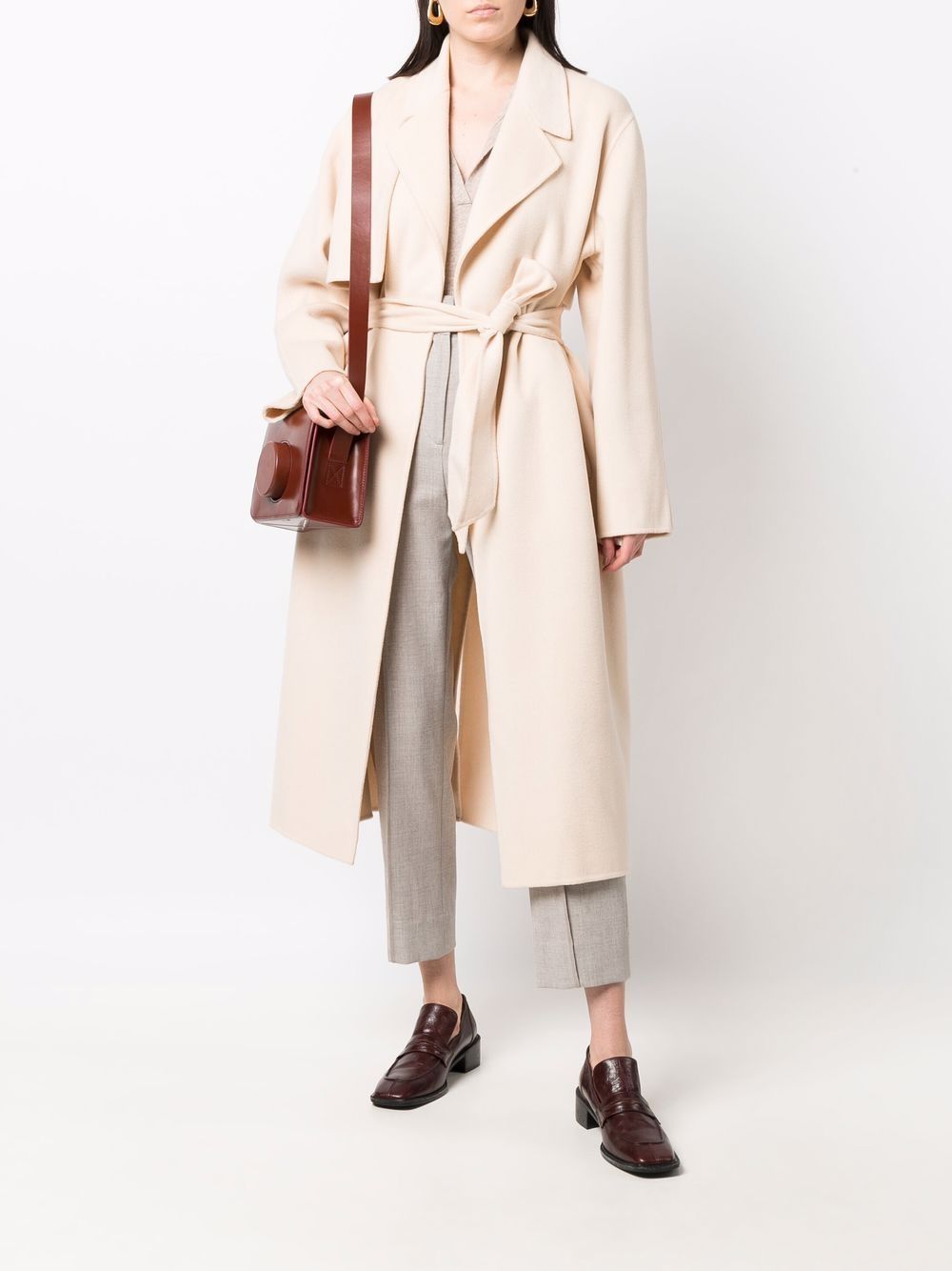 фото Ivy & oak belted cotton trench coat