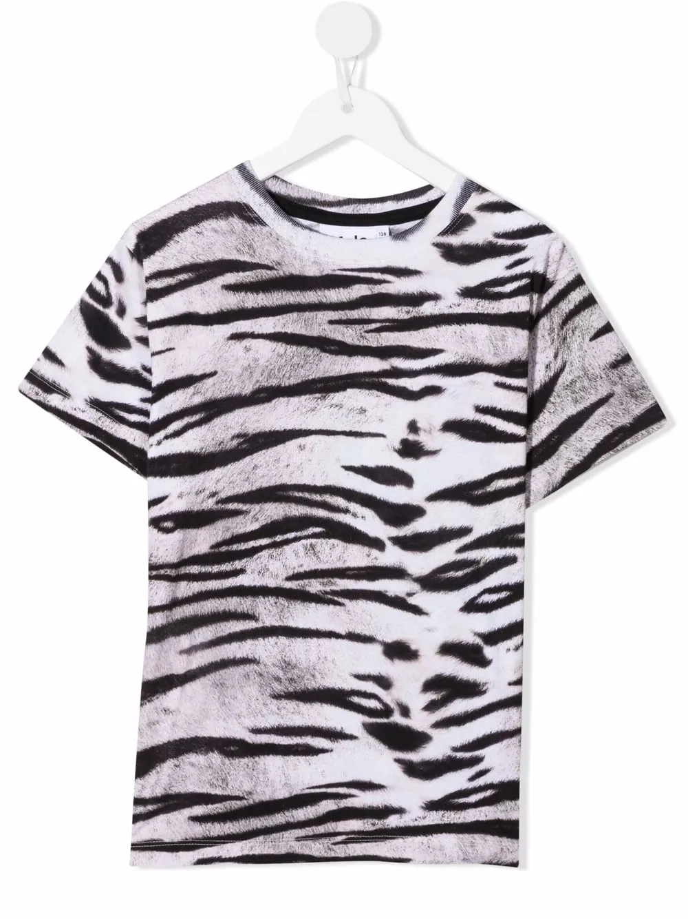 

Molo Rasmus tiger-print organic cotton T-shirt - White