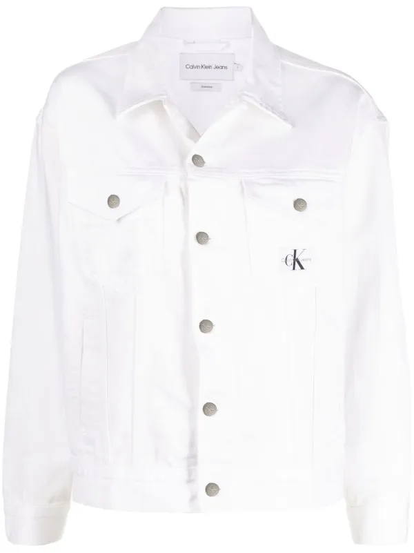 Calvin Klein Jeans logo-patch Buttoned 