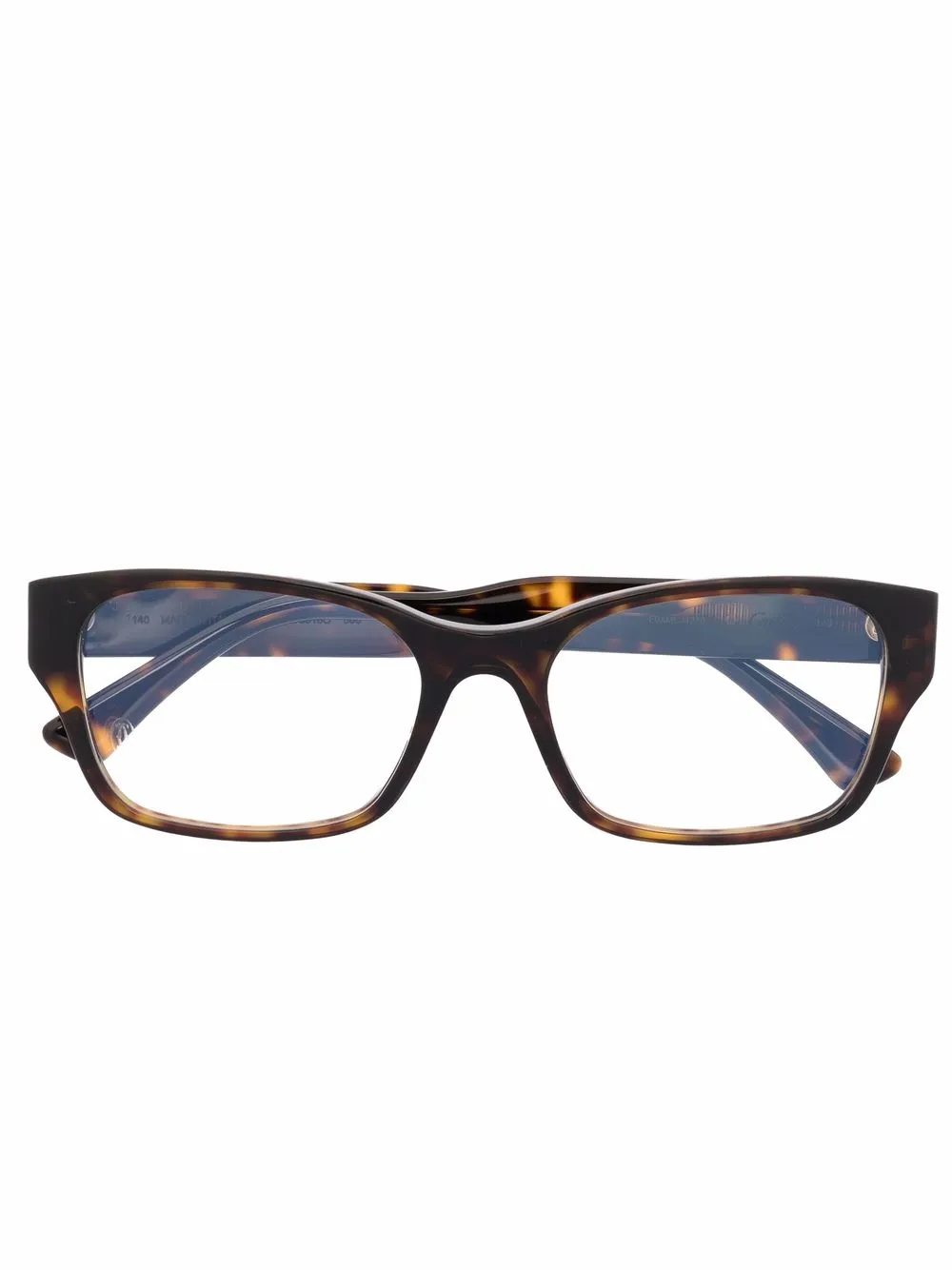 Cartier Eyewear tortoise square glasses - Brown