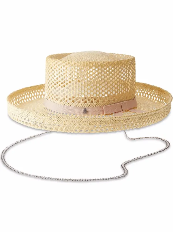 Maison Michel Sonjador pearl-trim 