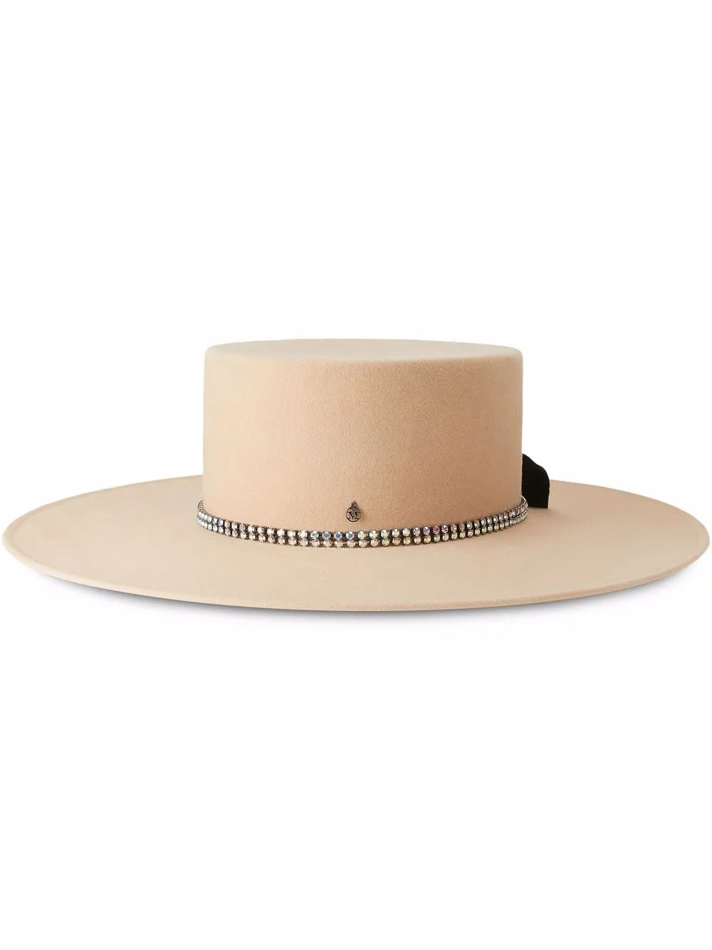 

Maison Michel Lana felt capeline hat - Neutrals