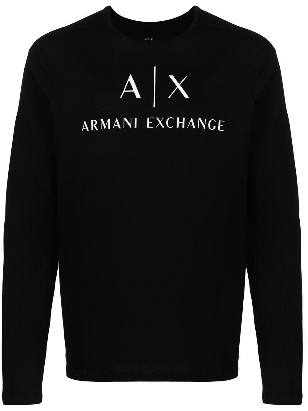 фото Armani exchange футболка с длинными рукавами и логотипом