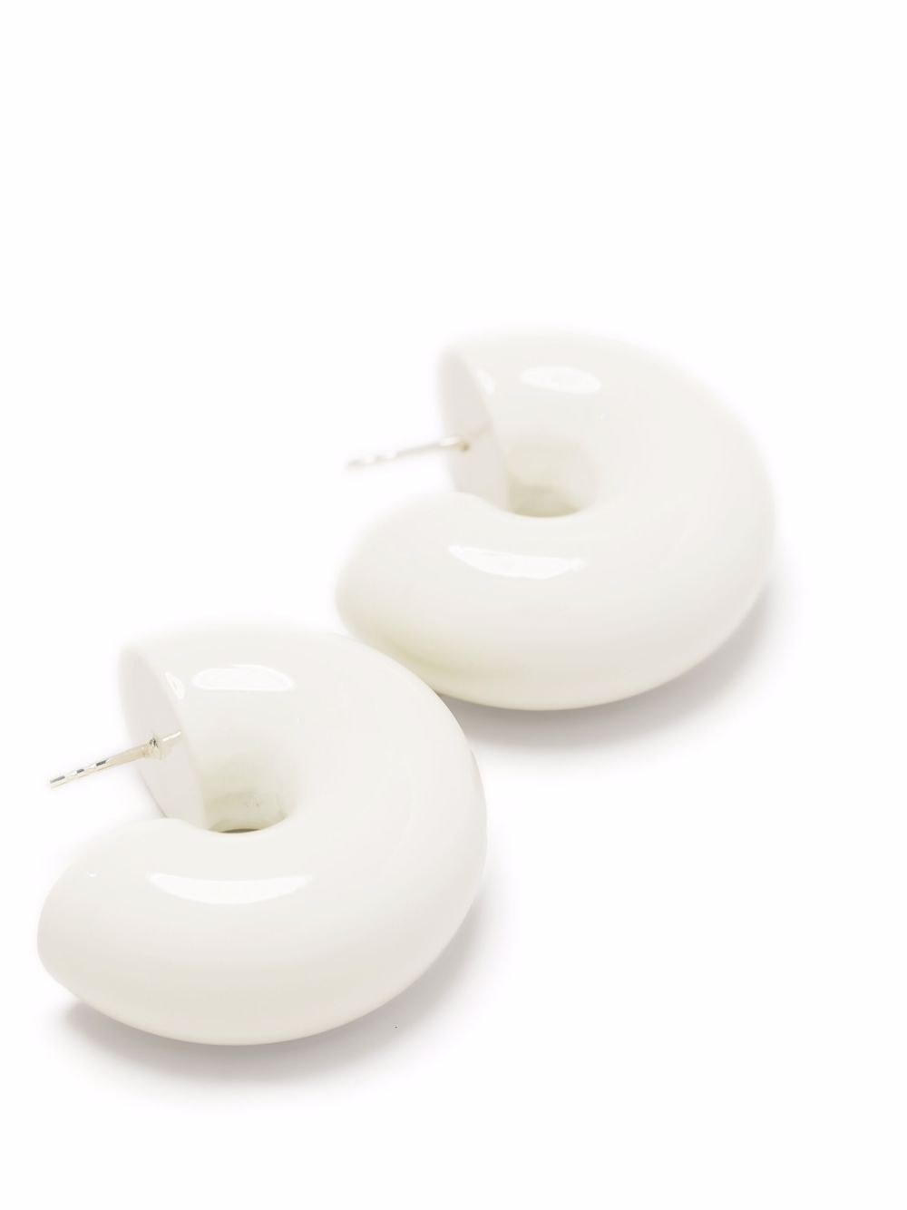 фото Uncommon matters beam chunky hoop earrings