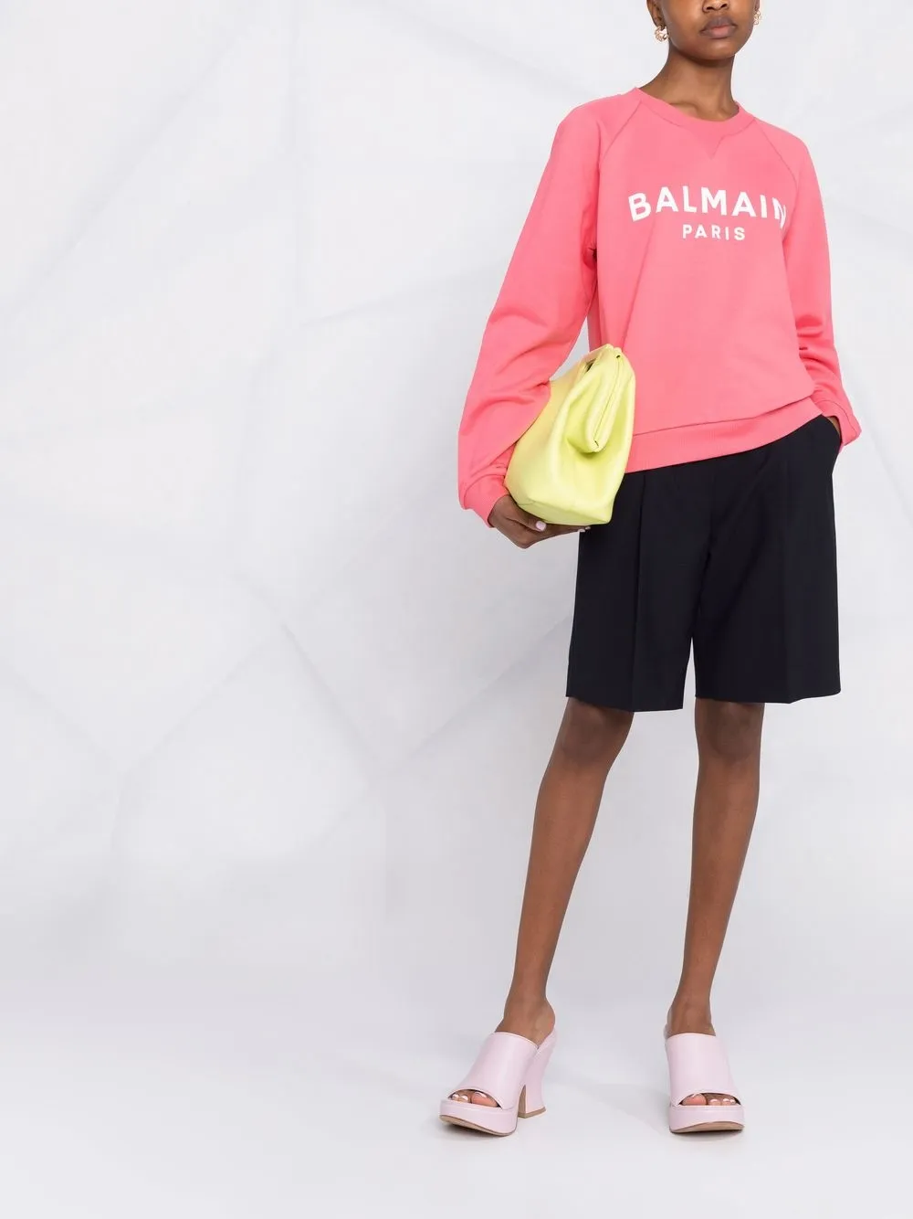 фото Balmain толстовка с логотипом