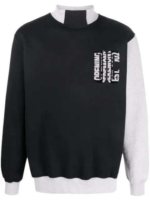 Opening Ceremony logo-print colour-block sweatshirt