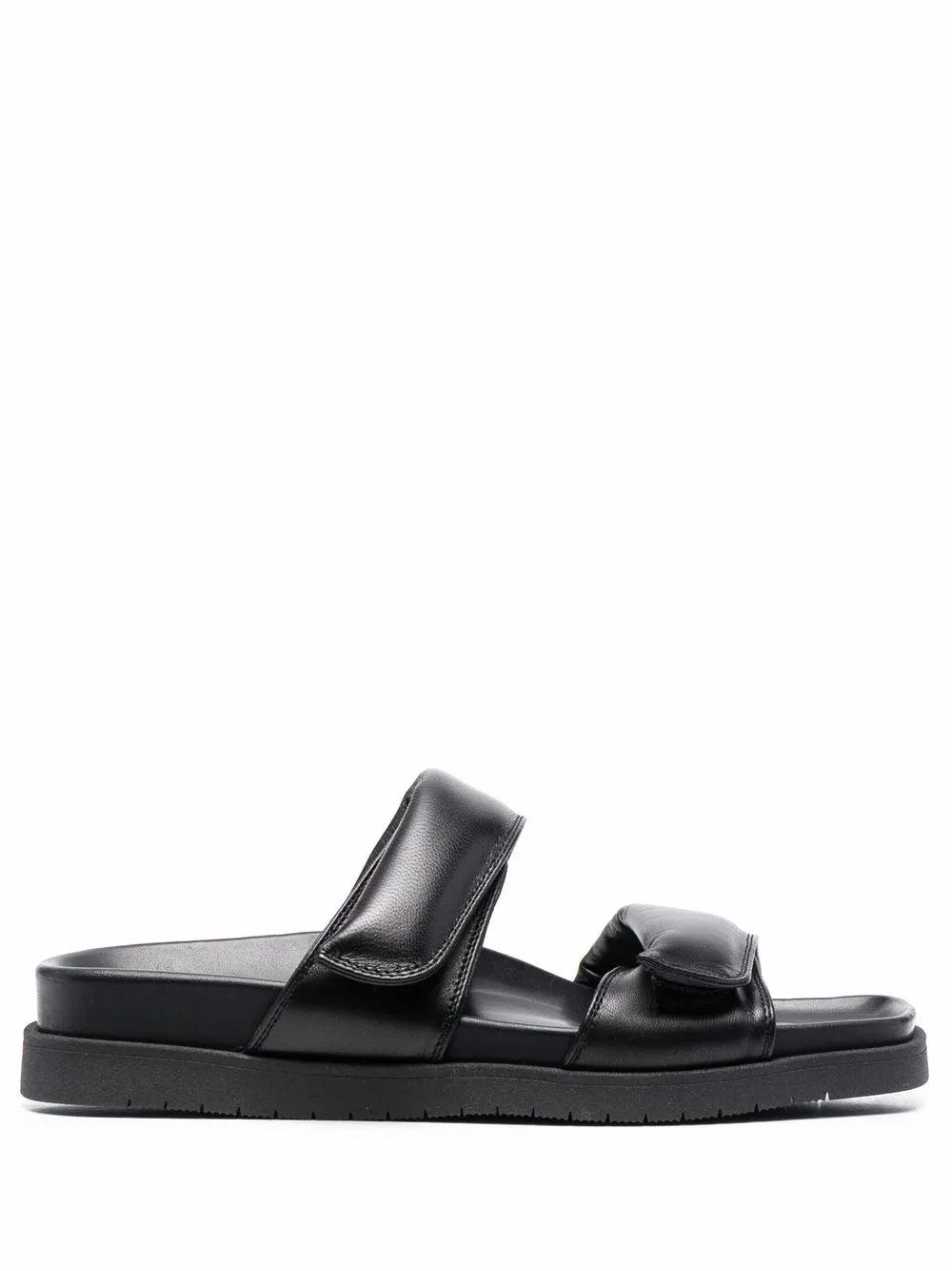 

Doucal's sandalias con doble tira - Negro