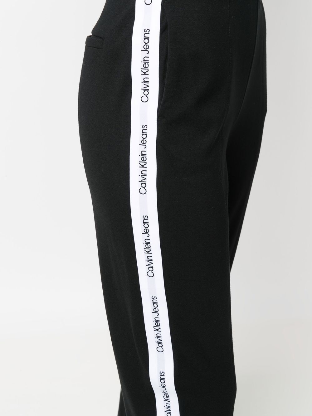 escribir Mártir transportar Calvin Klein Jeans logo-tape Track Pants - Farfetch