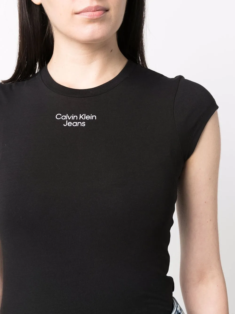 фото Calvin klein jeans футболка с логотипом