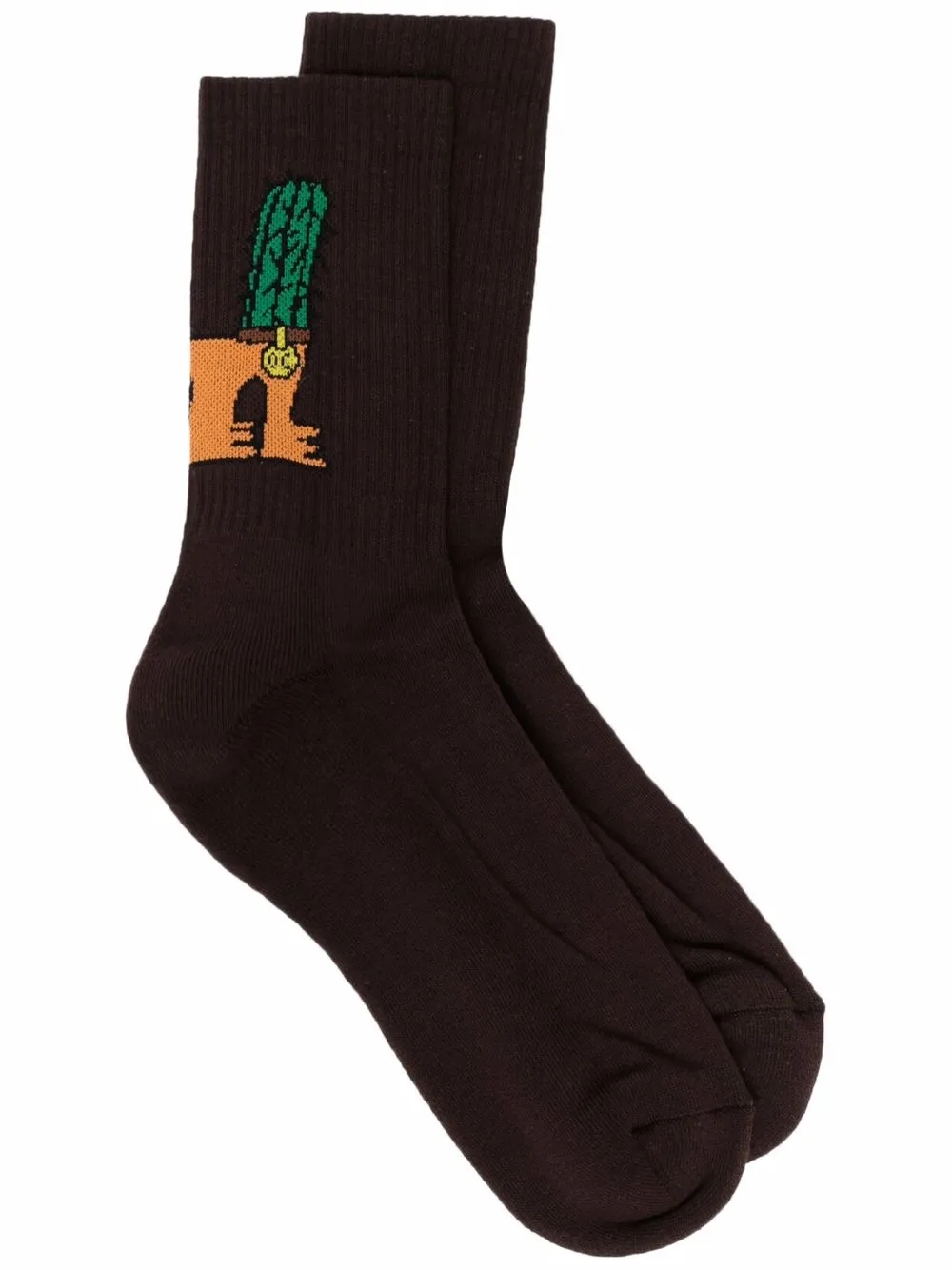 graphic-print socks