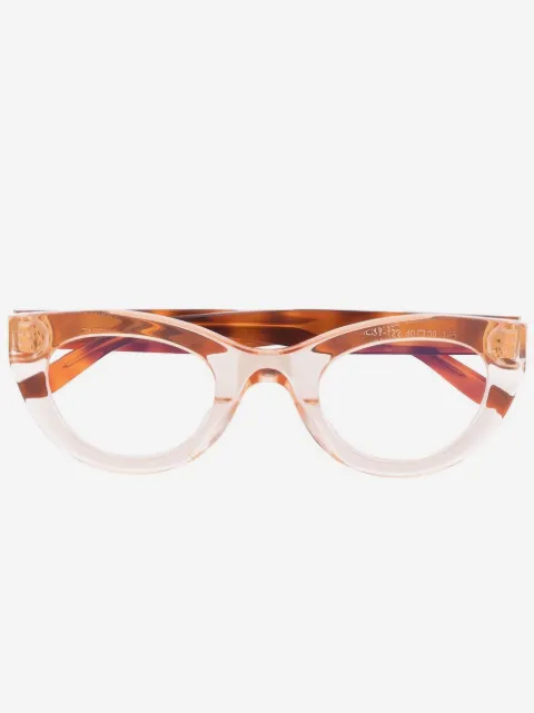 Thierry Lasry tortoise cat-eye glasses