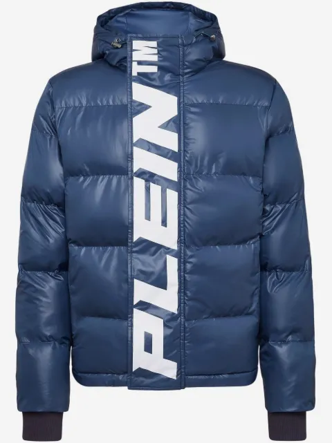 Philipp Plein padded long-sleeve logo jacket