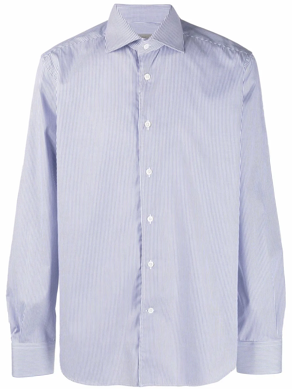 

Corneliani stripe-print shirt - Blue