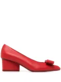 Ferragamo Viva 55 bow pumps - Red
