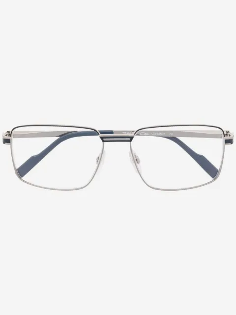 Cazal rectangular frame glasses