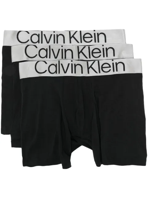 Calvin Klein طقم بوكسرات مزينة بخصر بشعار الماركة