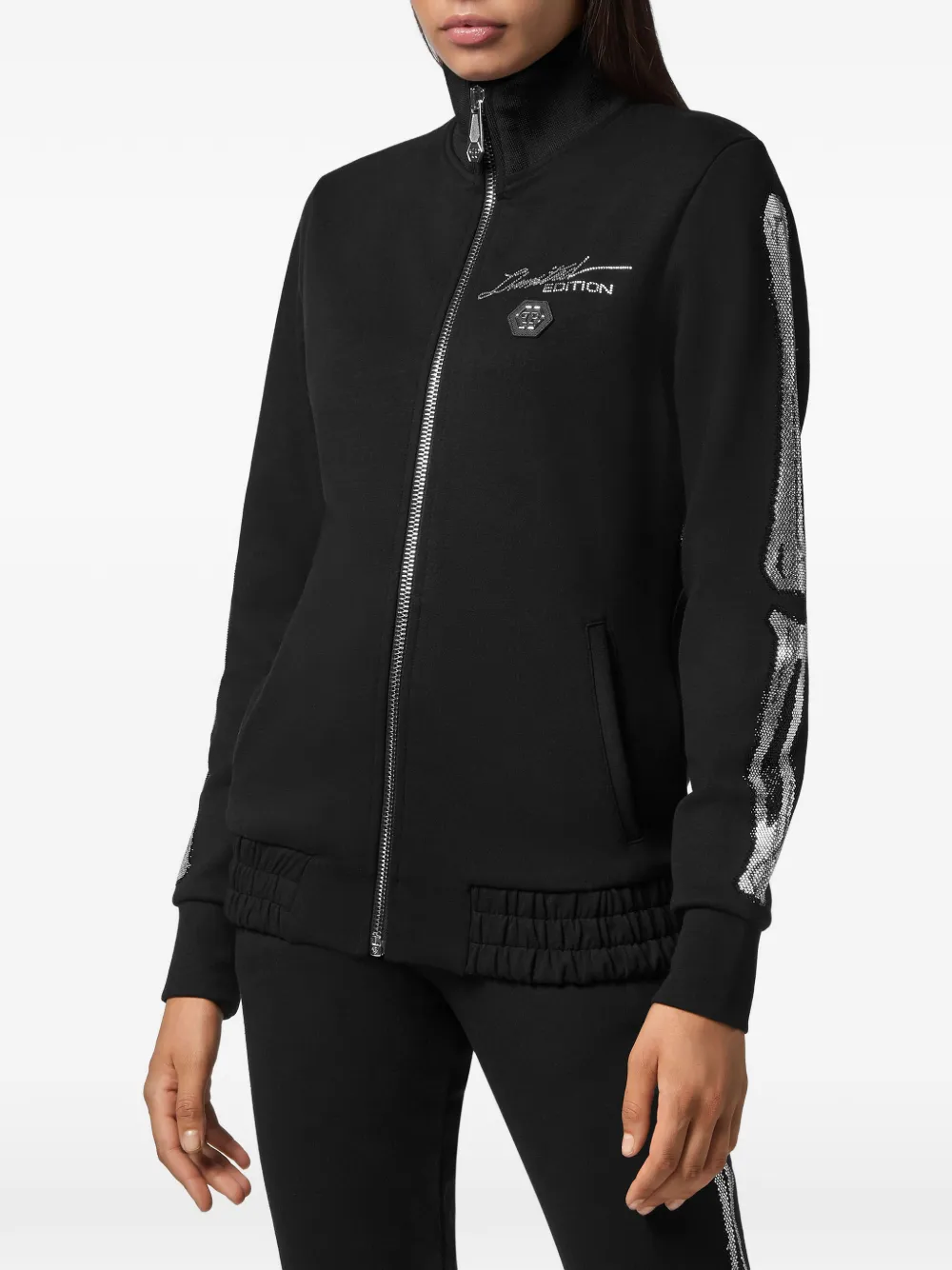  Philipp Plein Jogginganzug Mit Logo Detail   Schwarz 