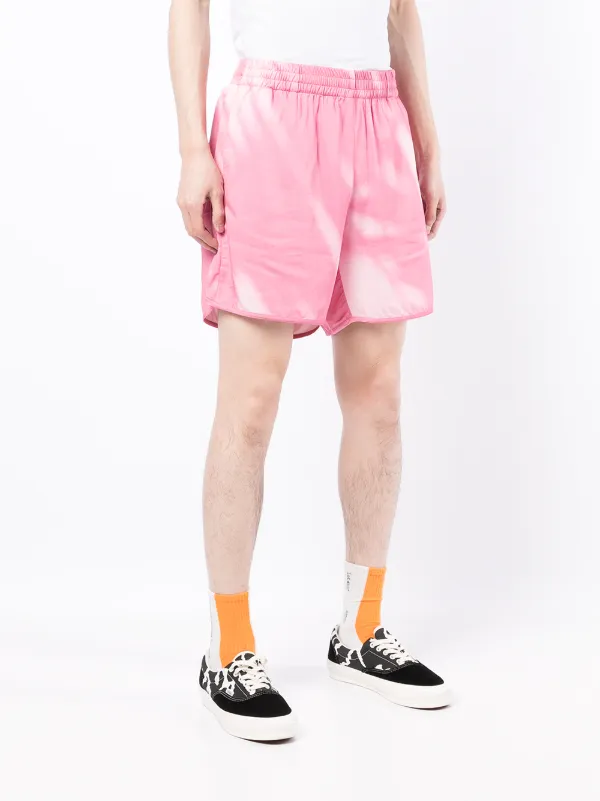 ★★Adairs★★ Bermuda pink hollow blue JI2660 BLUE SKY INN washed-print Elasticated Shorts | Pink | FARFETCH