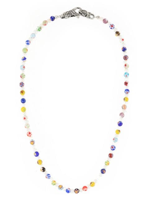 Nialaya Jewelry beaded pearl-detail necklace