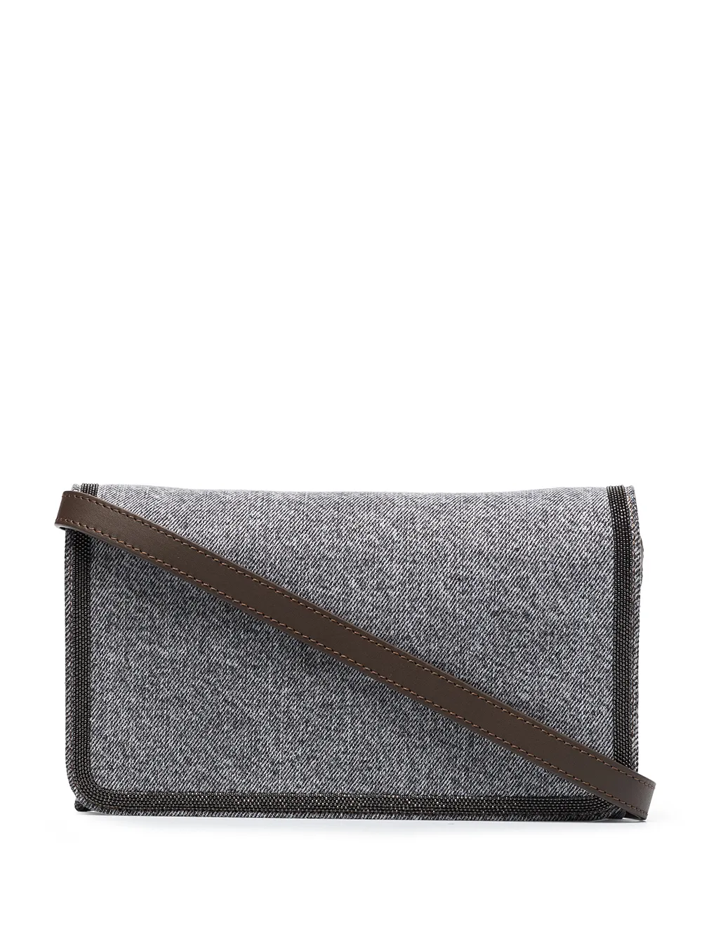 Brunello Cucinelli Denim Crossbody Bag - Farfetch